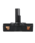 4 Position Rotary Heater Blower Switch With 3 Speed Settings, front view of industrial knob and push button for HVAC equipment.