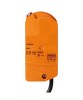 Image of No Fuss Heavy Duty Rotary Valve Actuator For Ventilation Systems AC Powered, orange unit showing model CQ230A.