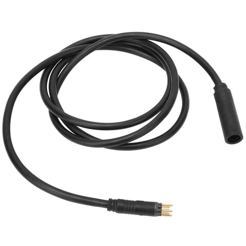 9 Pin Motor Extension Cable For Electric Bike Hub Motor Conversion 1.5mm2 1300mm Length Waterproof Wire Harness Female To Male Connector