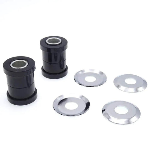 Harley Handlebar Riser Damper Bushing Kit For Sportster 1973 To 2023 Softail Dyna FXR 1973 To 2017 Heavy Duty Polyurethane And Stainless Steel Construction Delivers Vibration Reduction Keeps Your Handlebars Rock Solid And Shake Free. Black polyurethane bushings with stainless steel washers