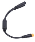 Electric Scooter Y Splitter Cable Adapter With High Current Capacity For Commuters And Urban Riders, 1 To 2 Wire Connector