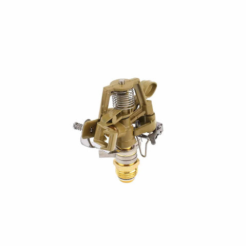 Zinc Alloy 360 Degree Impulse Sprinkler Head For Lawn And Garden Heavy Duty Sprinkler With Adjustable Nozzles Rust Resistant Half Inch BSPF