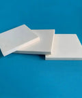 Stacked Lab Grade 99% Alumina Ceramic Sheet Insulator For High Temperature Substrates, 100x100mm Square, 1.5mm Thick Corundum Plate