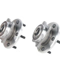Durable Wheel Bearing And Hub Assembly Replacement High Quality For Journey 2009 Through 2017 And Ram 1500 2500 3500 2014 2015 Replaces 513286 BR930700 4721010AA; two hub assemblies on white background