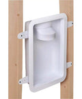 Recessed Dryer Vent Box For Tight Wall Install That Lets Your Dryer Sit Close To The Wall Protects The Duct From Crushing