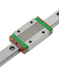 MGN12H Carriage Block For 12mm Wide MGN12 Linear Rail Guide with four M3 holes, precision slider, 45.7x27x10mm, on metal rail