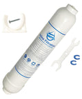 Inline Refrigerator Water Filter With Lead And Scale Protection, 1500 Gallon Capacity, Speed Fit Connect, and accessories