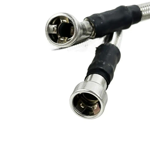Get Your Silverado 2004 To 2007 Running Smooth With This Sweet Stainless Steel Braided Fuel Line Quick Fix Kit Built Tight Like A Rock And Ready For Any Road Situation No More Leaks Or Drips Just Pure Performance. stainless steel braided fuel line quick-connect ends for 2004-2007 Silverado