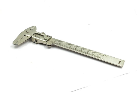 Pro Grade Non Digital Vernier Caliper For Metric And Imperial Measurements Inside Outside Depth And Step Easy Read.