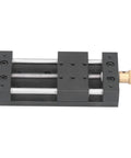 Manual Linear Stage Actuator Smooth Operator Aluminum Platform Zero To Seventy Five Millimeter Stroke Ten Kilogram Load Capacity for Automation
