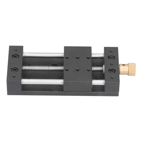 Manual Linear Stage Actuator Smooth Operator Aluminum Platform Zero To Seventy Five Millimeter Stroke Ten Kilogram Load Capacity for Automation