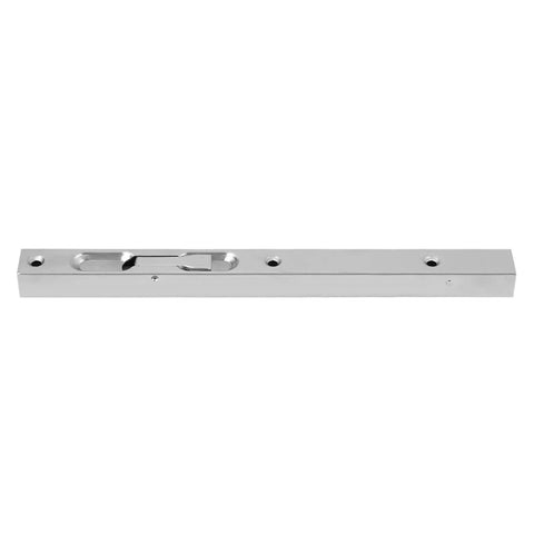 Heavy Duty 304 Stainless Steel Flush Mount Door Hinge With Lever Action Gate Lock, Hidden Screws and Strike, Brushed Steel Finish