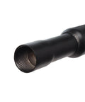 Heavy Duty Road Ready 212CC Mini Bike Exhaust Pipe With Female Thread close-up showing threaded end, suitable for various engines.