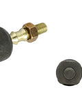 Close-up of Ball Head Joint For Golf Cart And Club Car Electric Vehicle 603865 Upgrade Part Durable Metal Fitting with threaded connector