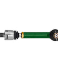 Beefy Tie Rod Kit Fits Tractor Models 6115D 6420 6320 6120 6220 6415 6215 6520 6603 And More For Rock Solid Steering, Easy Install, Durable Alloy Build, Real Value For Everyday Field Work. Green alloy tie rod end with threaded joint for tractor steering