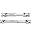 Heavy Duty Stainless Steel Drive Shafts For Redcat Ascent 32 RC Truck Upgrade, two pieces with reinforced design.