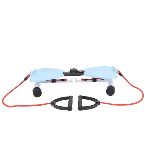 Quiet Waist Twisting Machine For Home Workouts With Rope And High Load Capacity Disc For Full Body Rotation Easy Setup Dope Core Shred For Women And Men At Home Blue