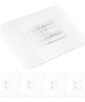 30 Pack Adhesive Furniture Anti Tip Wall Anchors No Drill Kit For Secure TV Stands, Bookcases, Dressers, Heavy Duty Acrylic Safeguards, Easy Install, Durable, Self Drilling Anchors, Child Safe, Prevent Tip Over, clear acrylic anchors