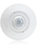 12 24V DC Ceiling Motion Sensor Switch With PIR Occupancy Detection, 360 Degree Coverage, 8-12 Meter Range, White device close-up