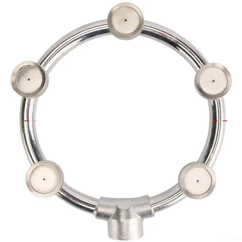 Circular spray pattern of Stainless Steel High Pressure Atomizing Nozzle For Sprayers Pro Grade Fine Mist for greenhouse crop protection
