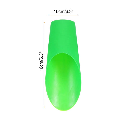Plastic Bonsai Soil Scoop 6.3 Inch By 1.8 Inch White Mini Garden Shovel For Transplanting Cultivation And Soil Digging Lightweight Reusable Tool