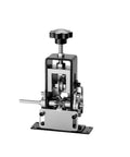 Handy Manual Electric Wire Stripper That Peels Cable Sheathing Fast And Allows You To Knock Out Wiring Fixes Without Breaking A Sweat On Busy Weekend Days, showcasing stainless steel design and hand crank.