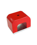 Beefy 30Lb Pull Alnico Horseshoe Magnets Red U Shaped Magnet With Keeper For Education And Diy Projects Heavy Duty Industrial Grade