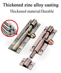 Secure Your Home With Heavy Duty Zinc Alloy Sliding Bolt Latch Smooth Glide Action Rock Solid Barn Door Hardware In Green Bronze Finish for thickened zinc alloy latches.