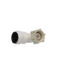 AquaLock Half Inch CTS To Half Inch NPS Female Swivel Elbow For Water Plumbing Lines CPVC PEX CTS Rated Pipe Zero Leak Connection White