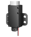 Compact 6V 12V 24V Linear Actuator With 33 Lbs 150 N Push Force IP60 20mm Stroke Quiet High Speed Gear Motor Built Tough Electric Actuator For Home Appliances And DIY Projects, black metal housing