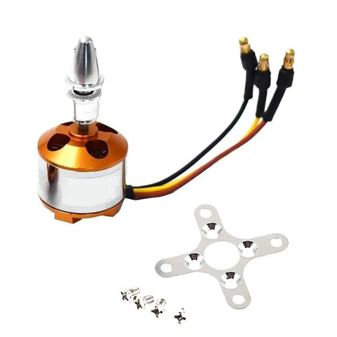 Beefed-Up Brushless Drone Motor With Multiple KV Options 930KV 1000KV 1400KV 2200KV 2450KV 2700KV For FPV Drones, Quadcopter, RC Plane, Fixed-Wing
