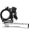 Front Derailleur Clamp On Three Speed For Mountain And Road Bikes With Top Or Bottom Routing Adjustable 31 8Mm To 34 9Mm Clamp Size