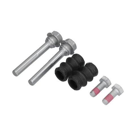 Heavy Duty Rear Brake Caliper Slider Pins 75mm X 8mm Metal Rubber Repair Kit Direct Fit For T4 Service Rebuild OEM Part Bcf1346b, pins and boots