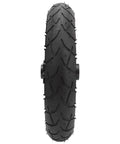 Front view of 12 Inch Electric Scooter Tire With Wheel Hub Rubber Tyre Replacement 12 1/2 X 2 1/4 showing tread pattern