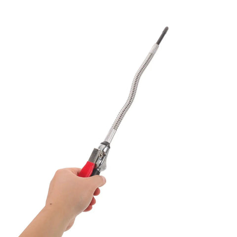 Heavy Duty Aluminum Air Blow Gun With 30cm Extension Nozzle Adjustable Flow Control For Delicate Tool Cleaning And Tough Debris Removal Extended Reach For Hard To Access Areas Versatile Pro Pneumatic Dust Blaster, hand-held
