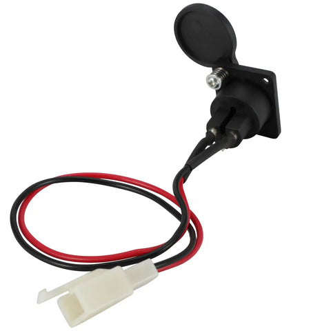 Charging Port Socket Compatible With MX650 MX500 SX500 EVO500 800 EcoSmart Metro And More Electric Dirt Bikes And Scooters With Dust Seal Sealing Sleeve For Hassle Free Minimal Dust Ingress And Efficient Charging
