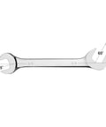 Premium 14 Piece Angle Head Open End Wrench Set In Chrome Vanadium Steel With Rust Resistant Mirror Finish, angled double open ends