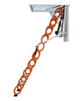 Heavy Duty Electric Remote Control Attic Ladder Crafted From Slick Titanium Magnesium Alloy For Effortless Foldable Telescopic Loft Stairs in action.