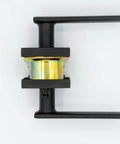 Utica Interior Door Lever Set, Privacy Function, 6 Pack, Easy Install, matte black non-handed lever, durable hardware