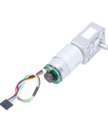 Gear Motor With Self Locking Function And Incremental Magnetic Encoder Two Or Three Channel, 40RPM, DC12V High Torque Industrial Drive For Automation And Motion Control, A Real Workhorse For Home Appliances, Power Tools, Automotive Shops. 8mm shaft, metal housing, wired encoder