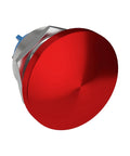 Red 22mm Mushroom Head Momentary Push Button Switch IP65 Waterproof 5A SPST for Panel Mount