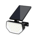 Outdoor Solar Motion Sensor Lights Four Sided 270 Degree Wide Angle LED Security Flood Lights Waterproof No Fuss Install