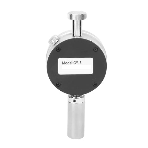 Real Deal Fruit Hardness Tester Penetrometer For Big League Orchards With Dual Probe Setup measuring firmness on fruits.