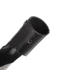 Close-up of handle insertion point for 7 Inch Brush Clearing Sickle With Black Oxide Forged Carbon Steel Blade