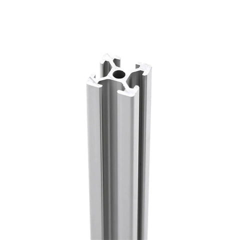 Sturdy 2pcs Aluminum Profile Extrusion Featuring Sleek T Slot Design That Is Totally Anodized And Perfect For Your Next DIY Build Or Industrial Project With Amazing Strength Yet Super Lightweight To Handle Any Tough Job Around The House Or Shop Without, showcasing a close-up of 6061 alloy anodized finish.