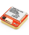 M80 Pro GPS Module With QMC5883 Compass for FPV Racing Drones showing top view with labels and components