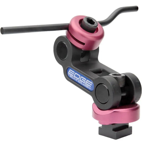 Premium Quality Low Profile Workstop For Vise Jaws with pink accents, designed for CNC and manual milling machines.