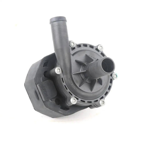Straight Up Slick Electric Auxiliary Water Pump 6007367-00E for Tesla Model S 85D, black exterior, direct fit, 12V cooling circulation.