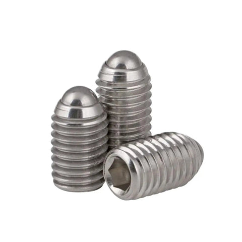 Premium Stainless Steel Spring Ball Plunger Screws Featuring Metric Threads For Rock Solid Positioning and Zero Hassle Machine Setup.