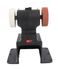 Hamwesh 250W Mini Bench Grinder, Cordless Battery Powered Tool W/ Two Wheels, 7000Rpm High Speed Rotary Cutter for metal work.